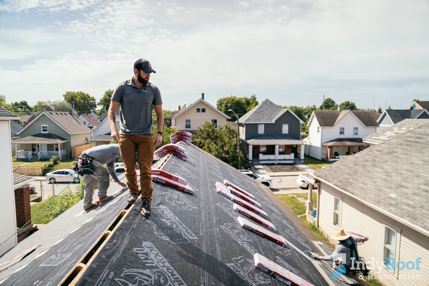 Roofing by Timber Bend Roofing near Mooresville, IN